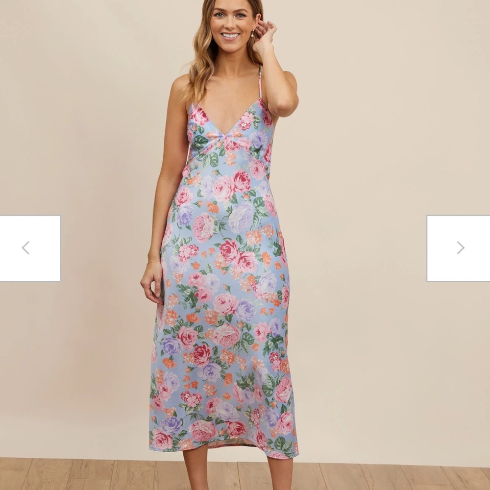 Park & Fifth Davenport Dress floral print 💙